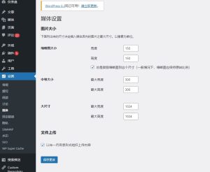 媒体设置