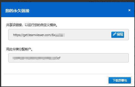 创建自定义 TeamViewer完整版本