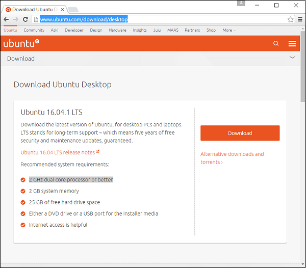 Ubuntu安装