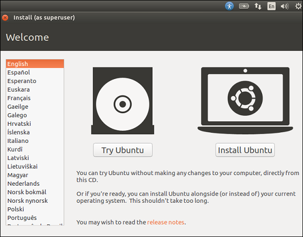 Ubuntu安装