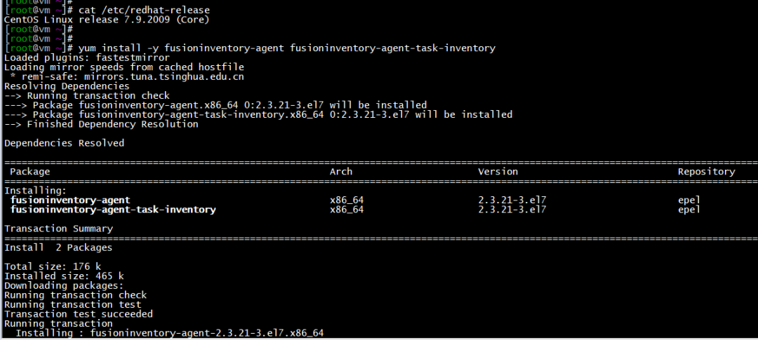 Linux资产安装fusioninventory-agent