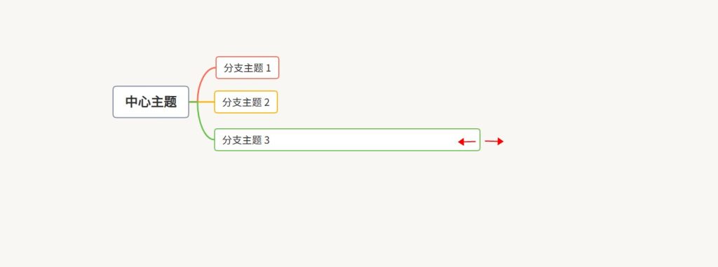 GitMind调整宽度