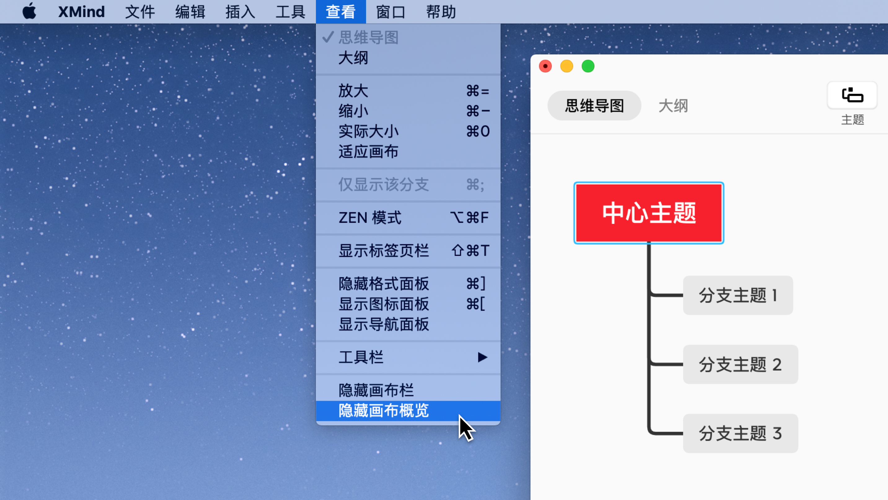 画布概览