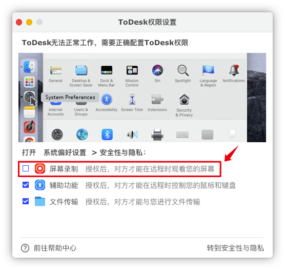 授予应用权限