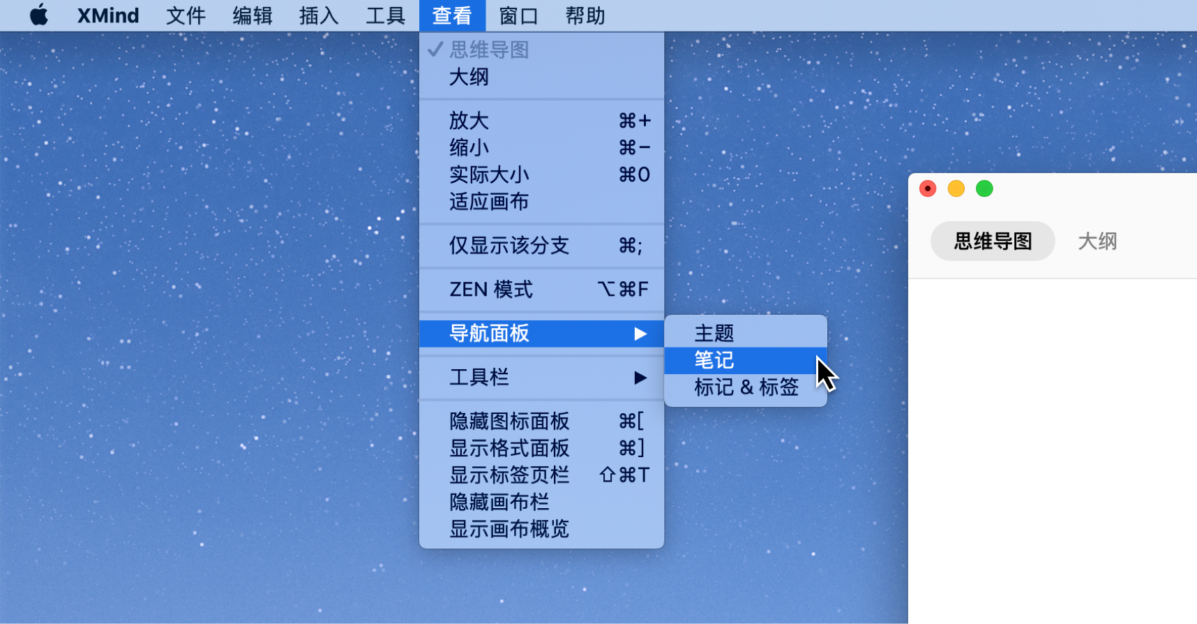 笔记视图