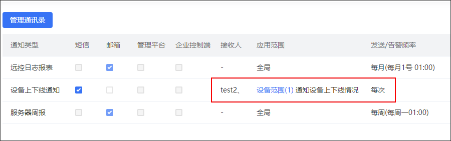 向日葵远程控制软件设备上下线提醒功能