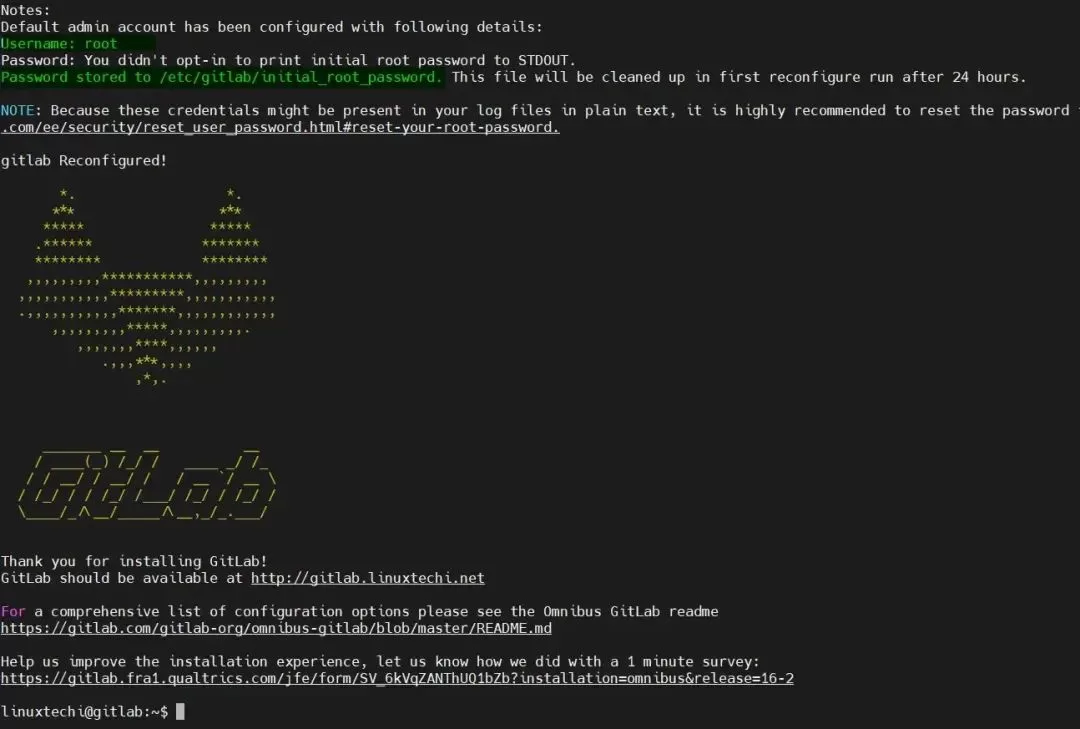 Ubuntu安装GitLab教程