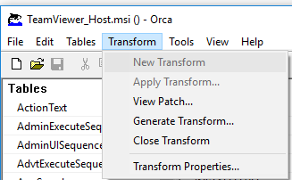 用GPO部署TeamViewer