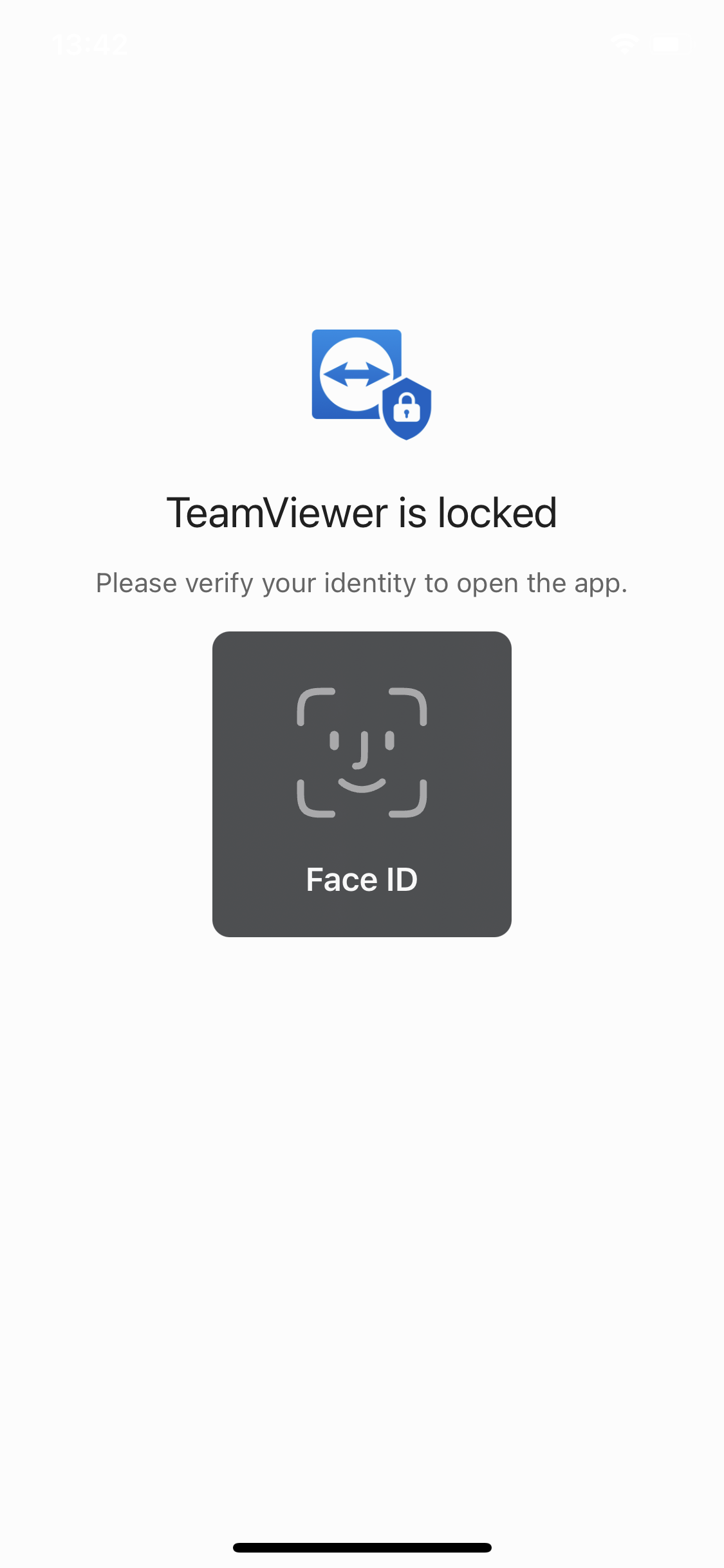 TeamViewer生物识别保护