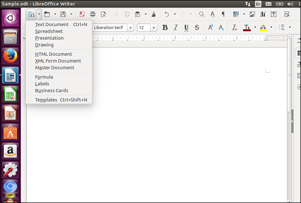 Ubuntu Word Writer