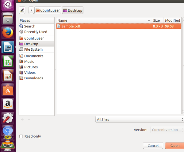 Ubuntu Word Writer