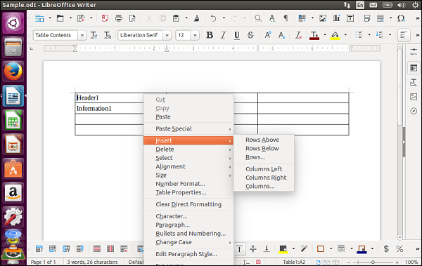 Ubuntu Word Writer