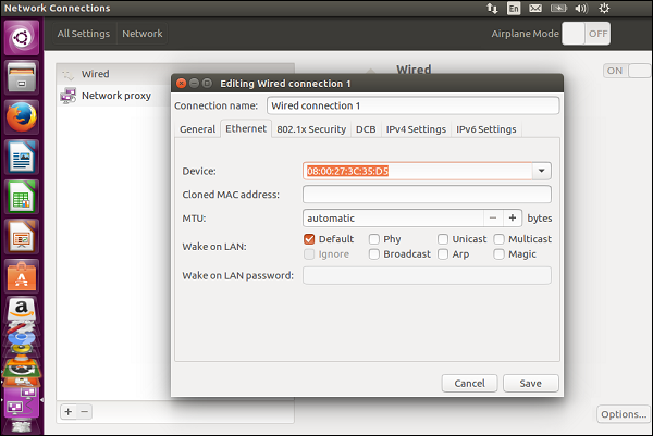 Ubuntu网络