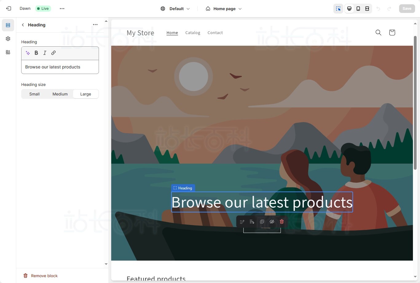 Shopify Magic自动生成