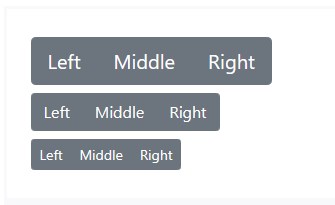 Bootstrap按钮组