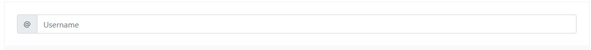 Bootstrap输入组