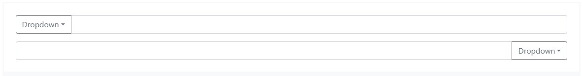 Bootstrap输入组