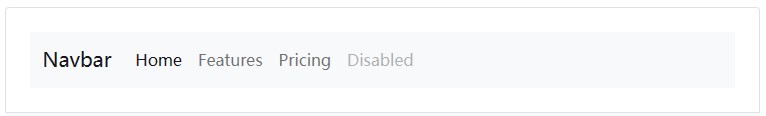  Bootstrap导航条