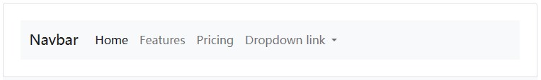  Bootstrap导航条