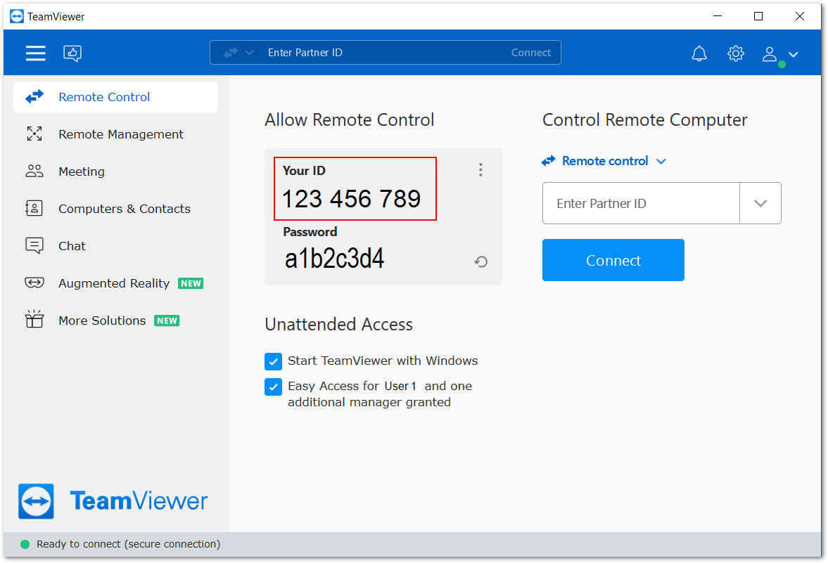 TeamViewer ID