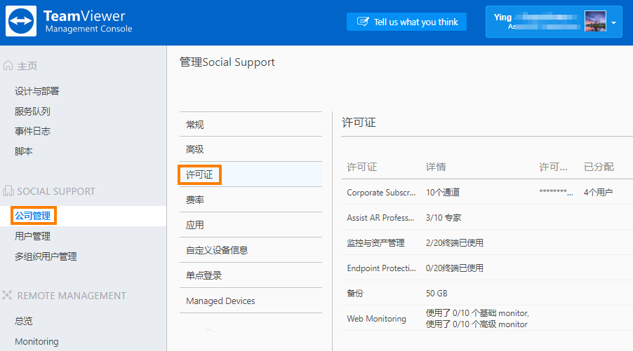 TeamViewer通道组