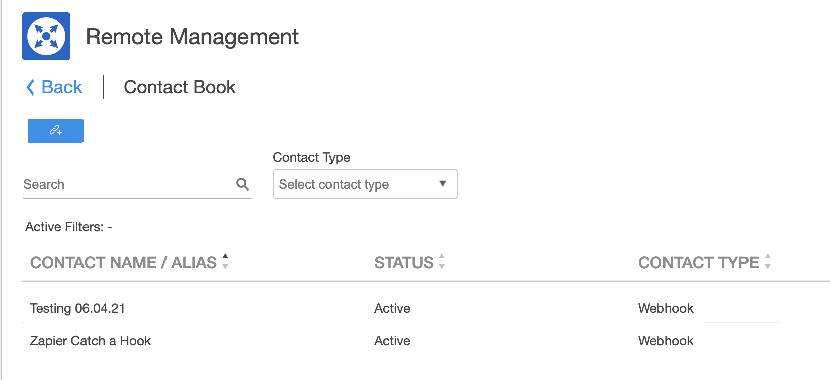 Webhook集成