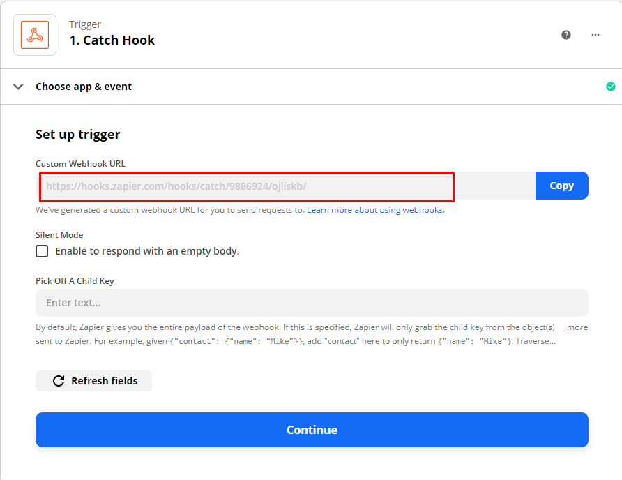 Webhook集成