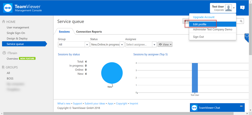启用TeamViewer-BOSS集成