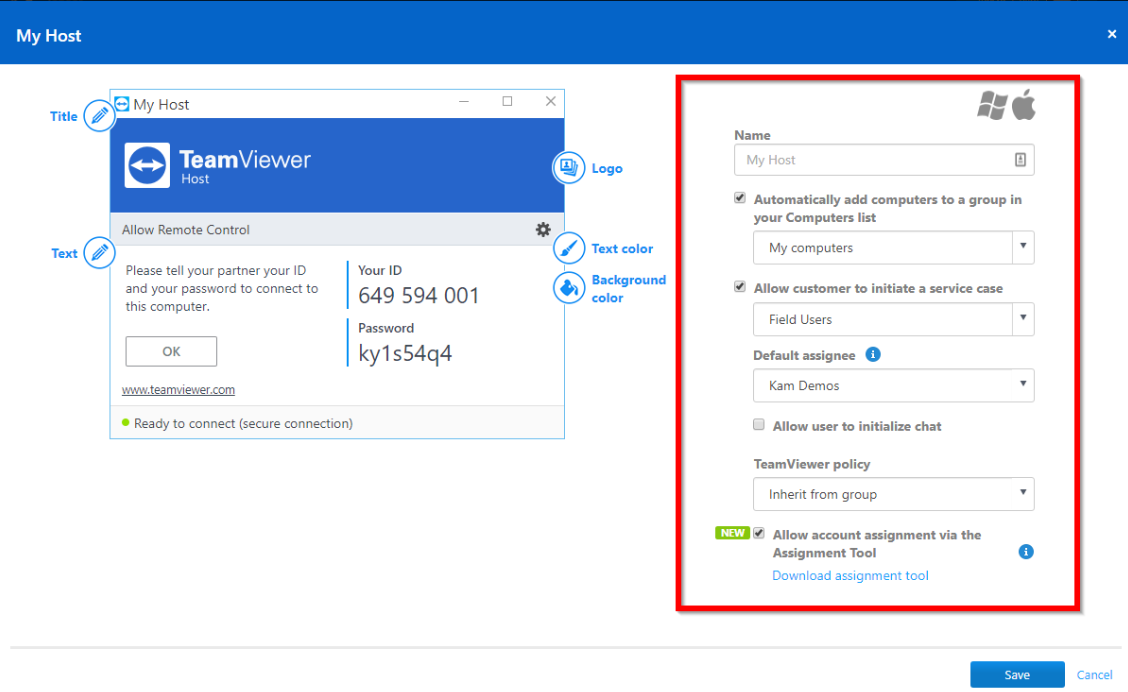部署TeamViewer MSI包