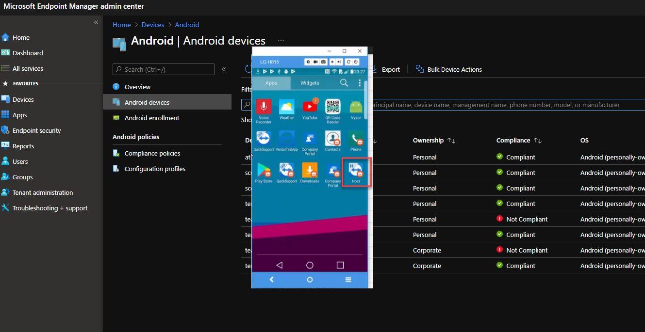 大规模部署Android主机