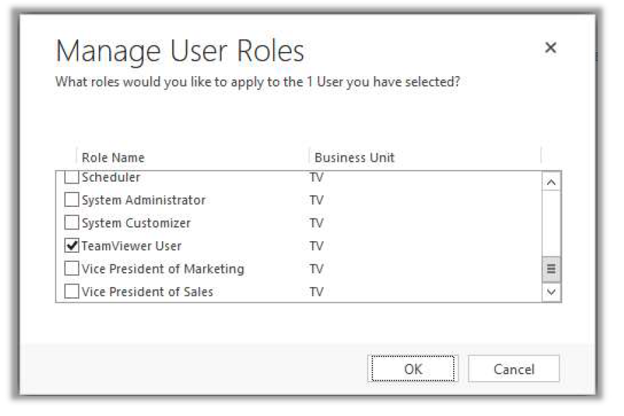 TeamViewer Dynamics集成