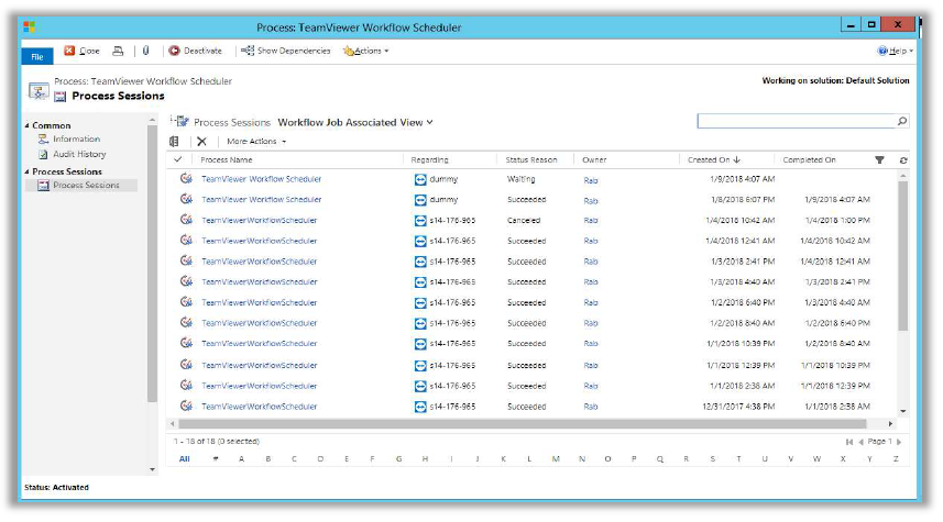 TeamViewer Dynamics集成