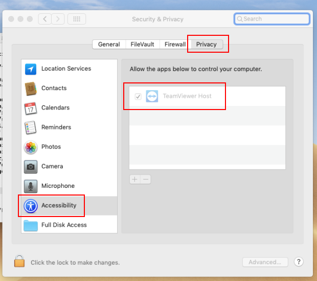 TeamViewer macOS Mojave