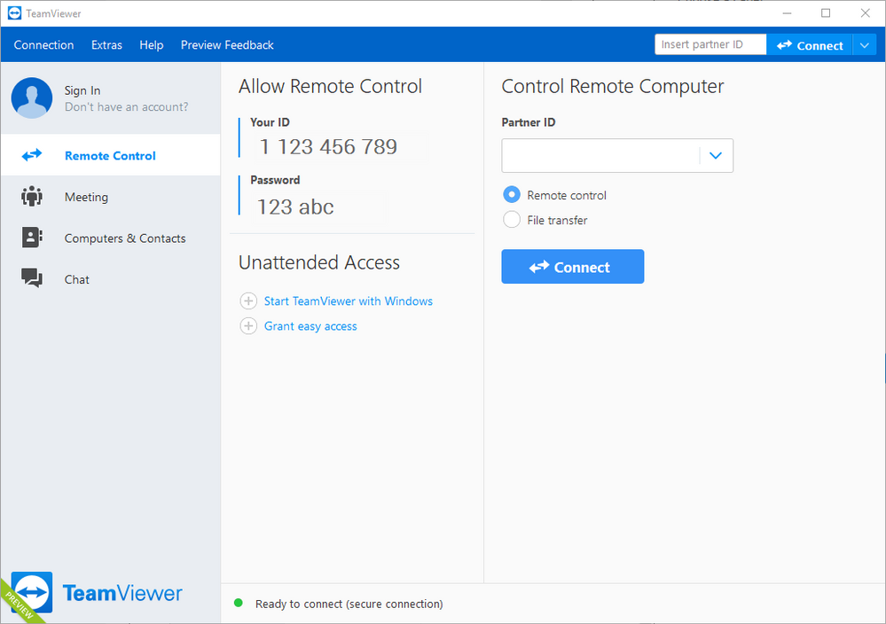TeamViewer Mobile Iron