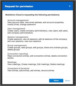 TeamViewer Mobile Iron