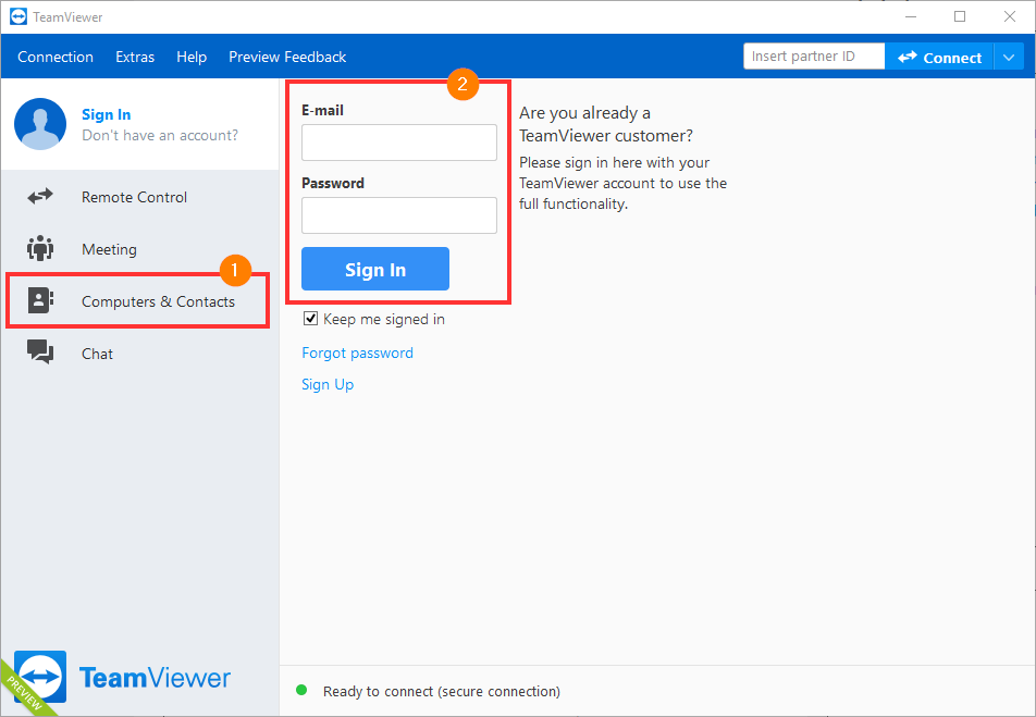 TeamViewer Mobile Iron