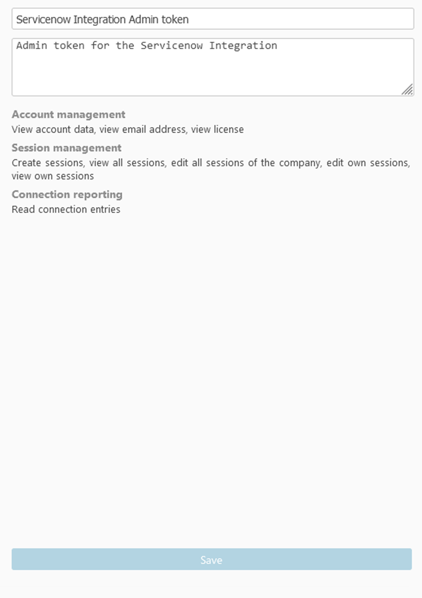 TeamViewer ServiceNow