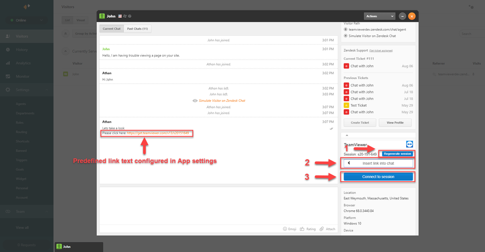 Zendesk Chat安装