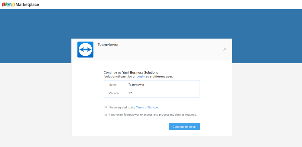 TeamViewer Zoho CRM