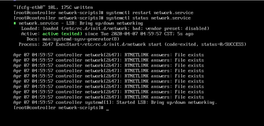 CentOS7报错Failed to start LSB: Bring up/down networking解决方法
