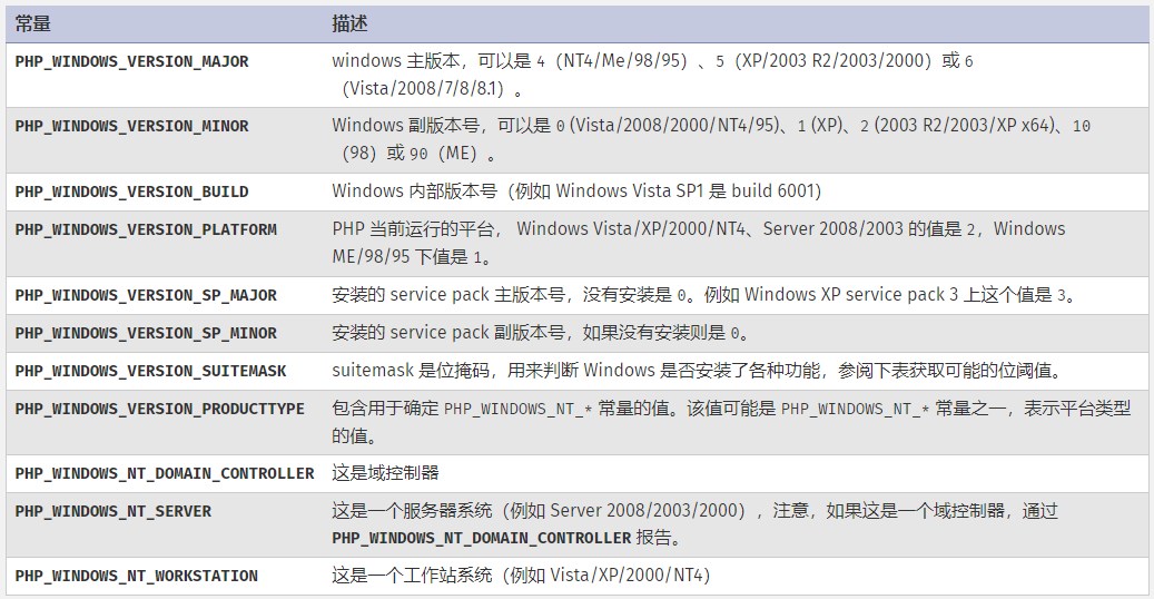 Windows 特定常量