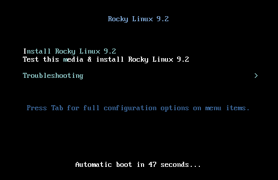 Rocky Linux 9安装教程
