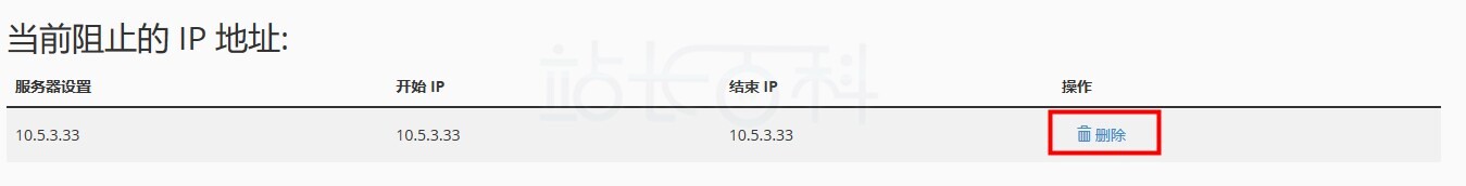 cPanel面板IP拦截器