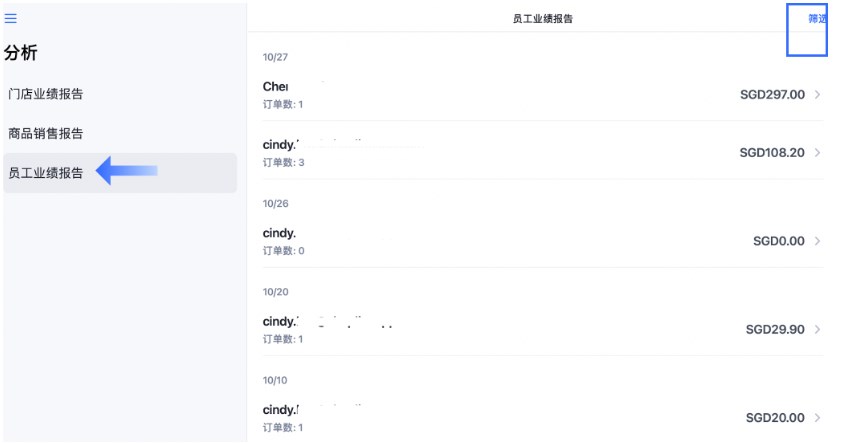 SHOPLINE POS业绩报告
