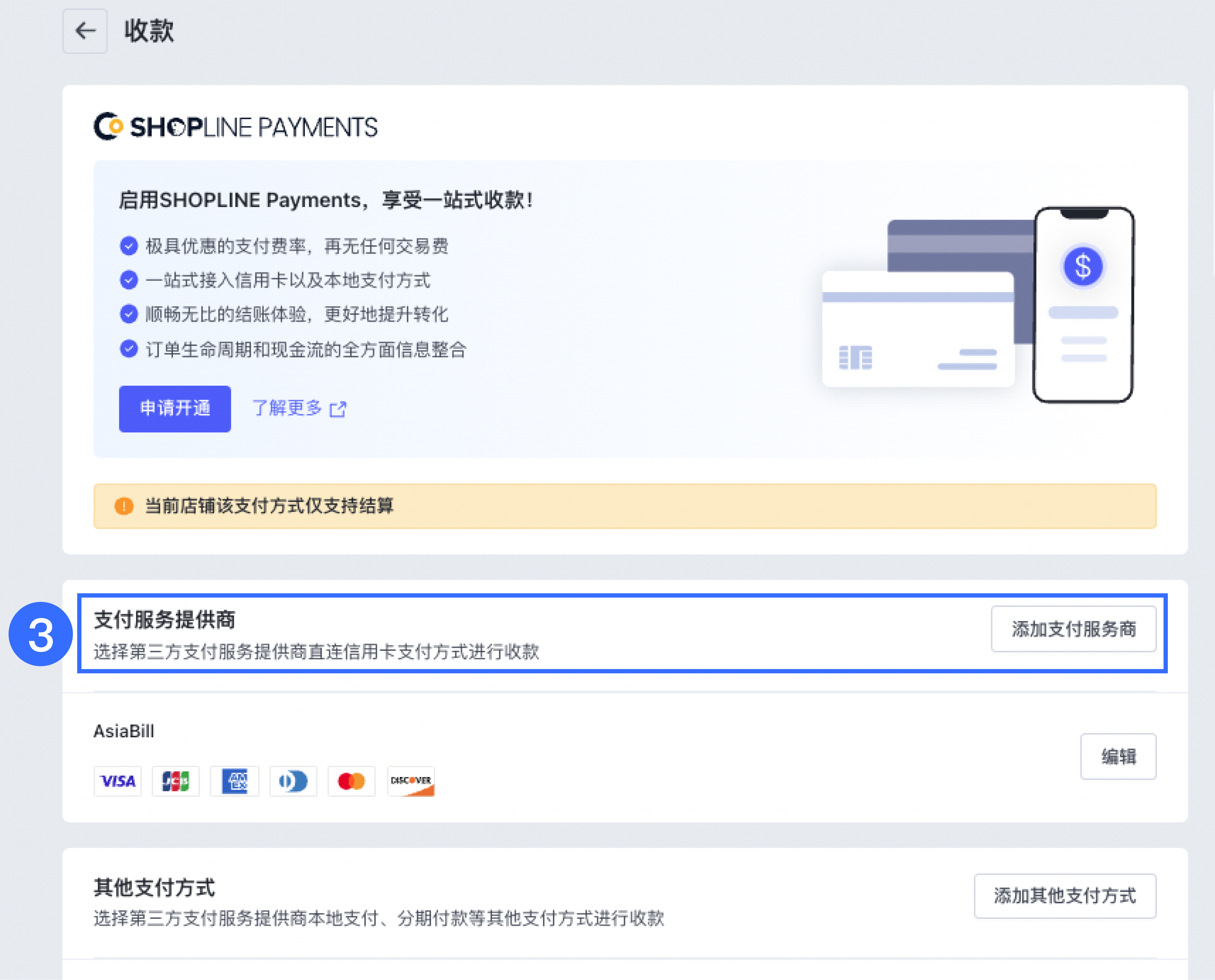 SHOPLINE第三方支付
