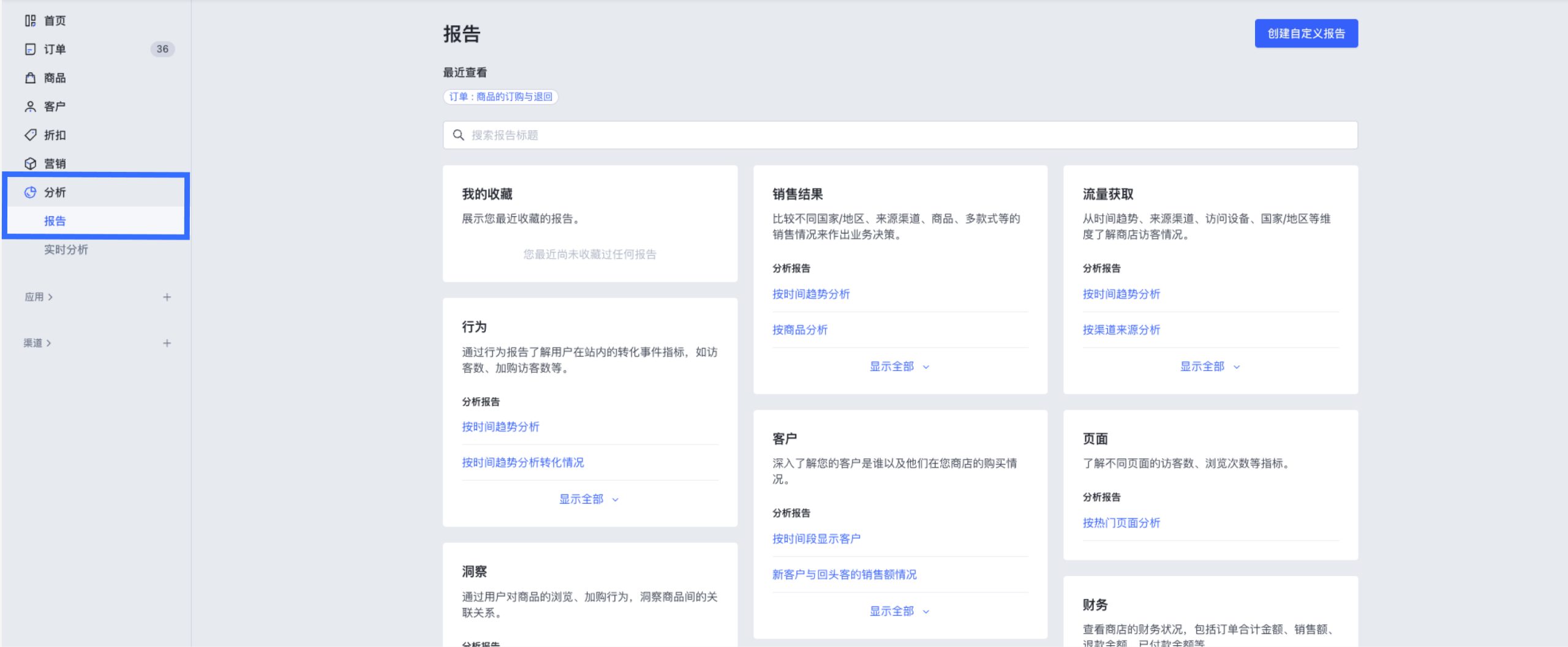 SHOPLINE税费设定