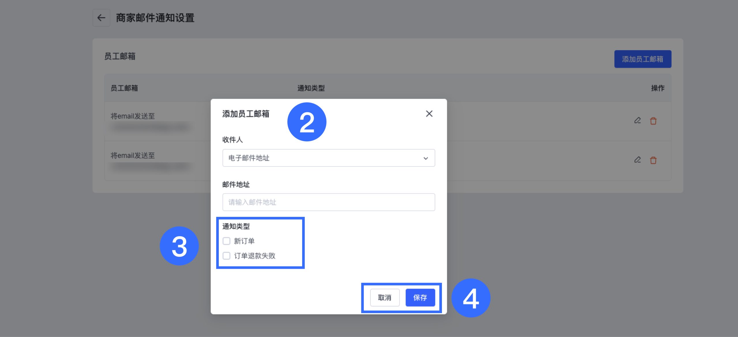 SHOPLINE商家邮件通知