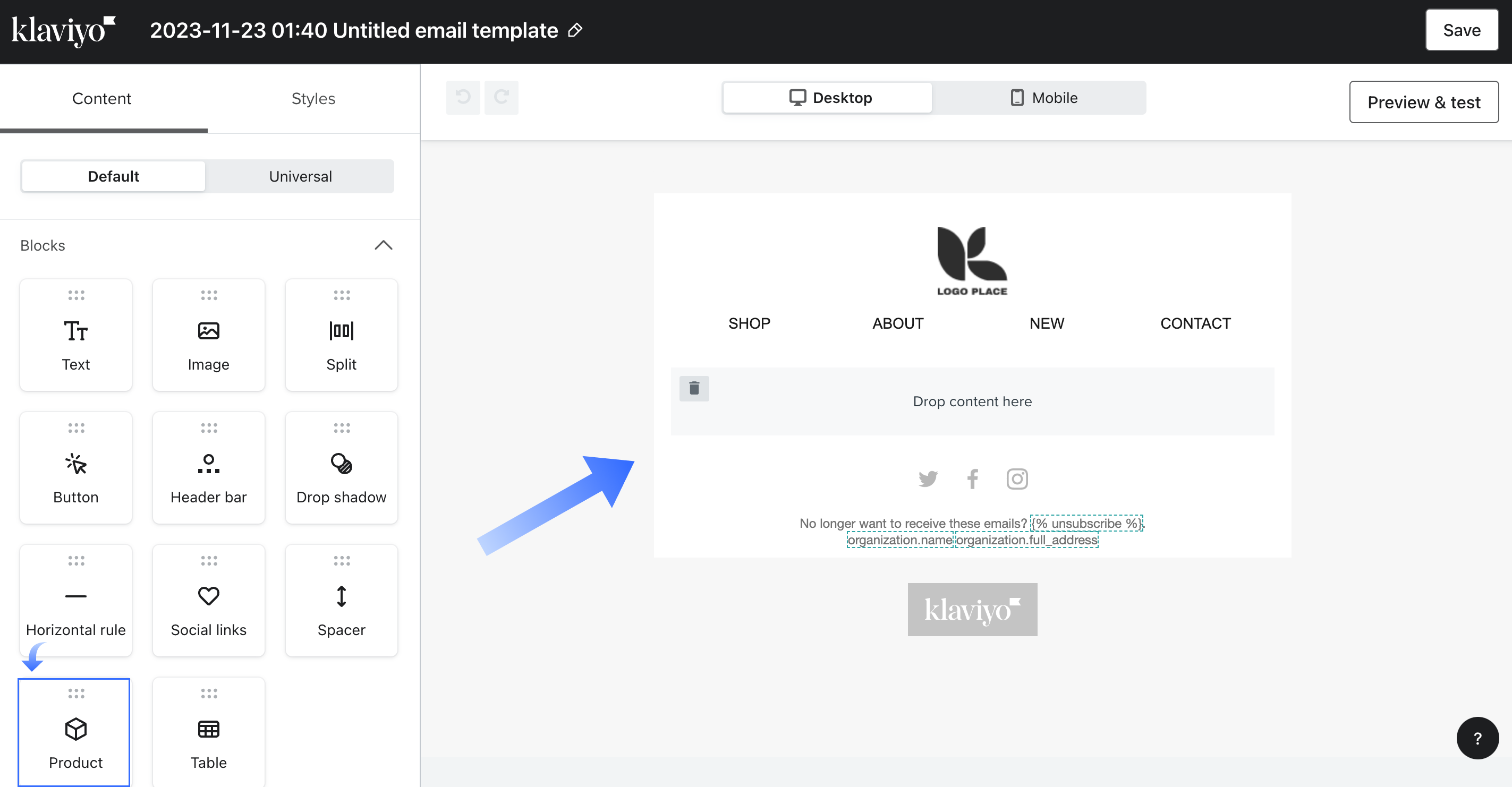 SHOPLINE Klaviyo插件