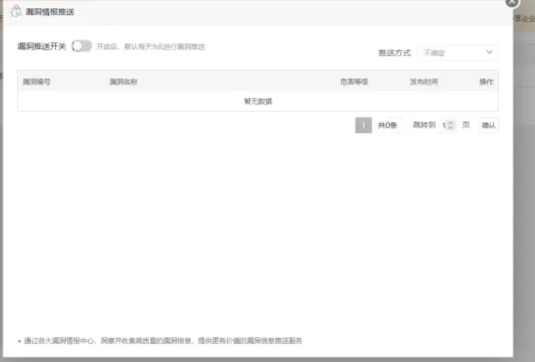 宝塔面板漏洞情报推送