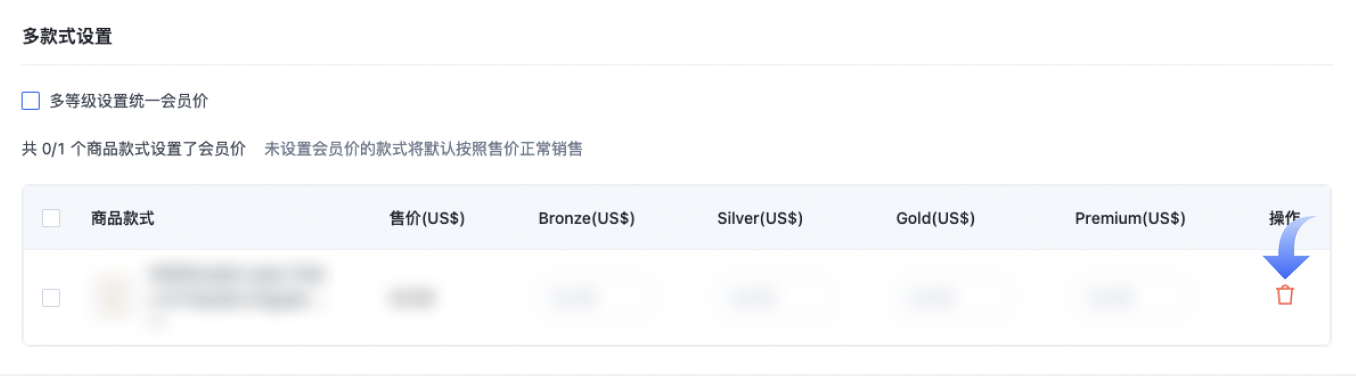 SHOPLINE商品会员价